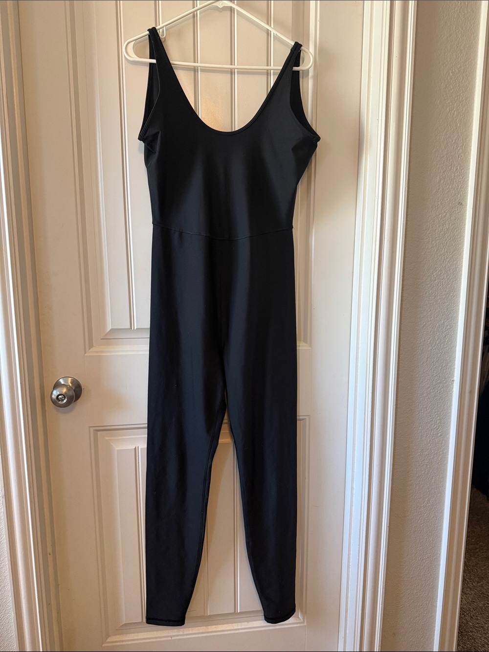 Black Sleeveless Jumpsuit size L